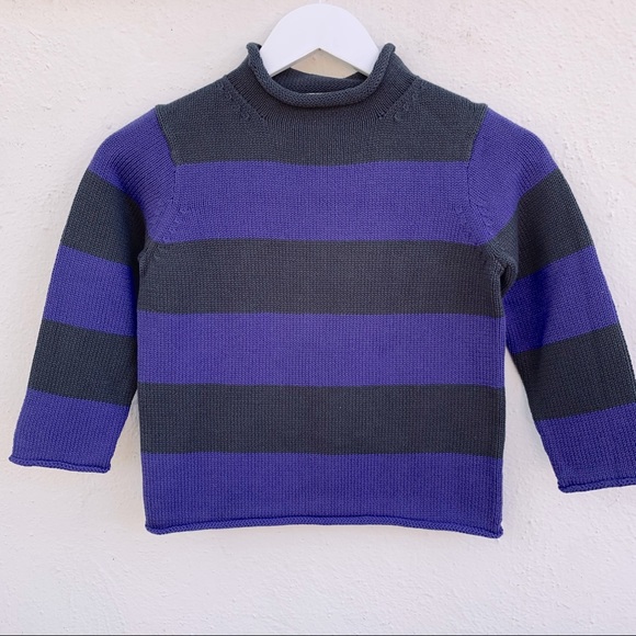 NWT 4-5 Crewcuts J Crew Boys Roll Neck Classic Sweater - Picture 1 of 6